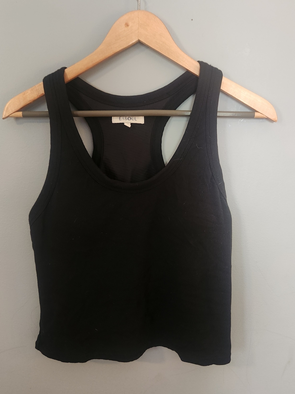 Easoul Black Racerback Tank Top - Classic Women's Tank